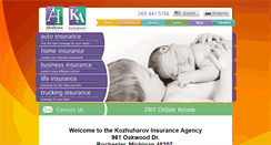 Desktop Screenshot of kozhuharovagency.com